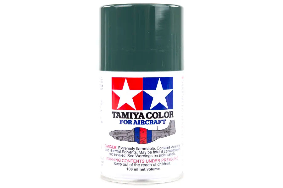 Tamiya - 86521 - AS-21 Dark Green 2 (IJN) Lacquer Spray Paint 100ml