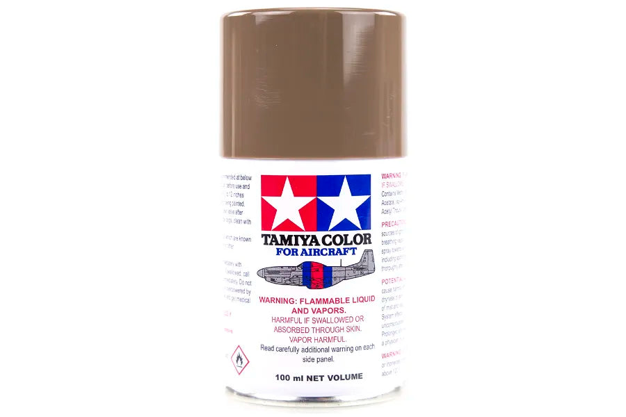 Tamiya - 86522 - AS-22 Dark Earth (RAF) Lacquer Spray Paint 100ml