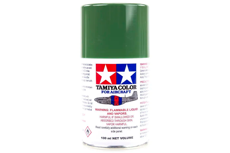 Tamiya - 86523 - AS-23 Light Green (Luftwaffe) Lacquer Spray Paint 100ml