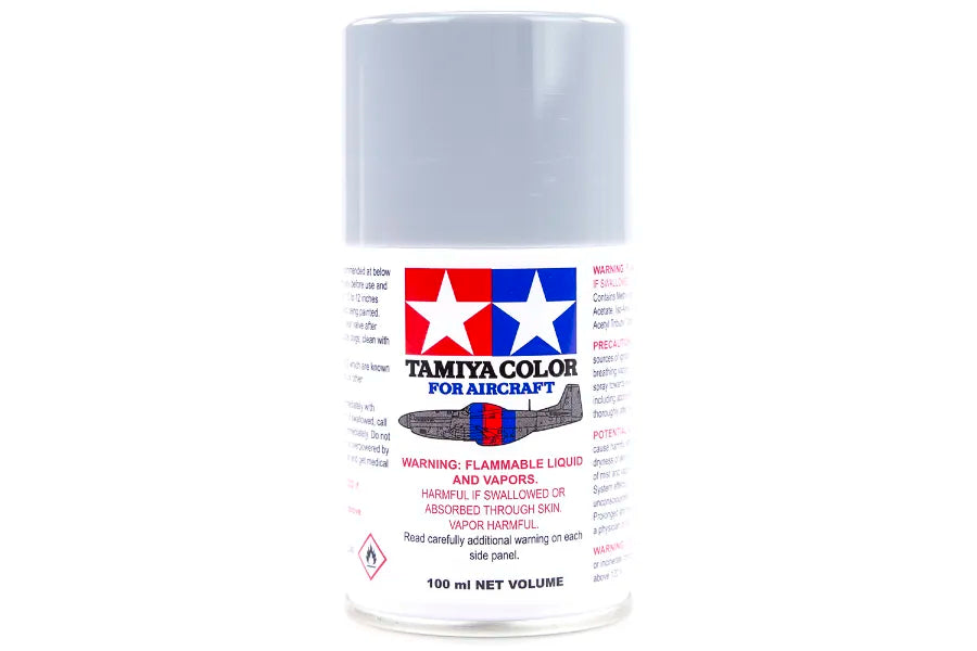 Tamiya - 86525 - AS-25 Dark Ghost Grey Lacquer Spray Paint 100ml