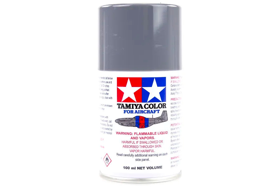 Tamiya - 86527 - AS-27 Gunship Grey 2 Lacquer Spray Paint 100ml