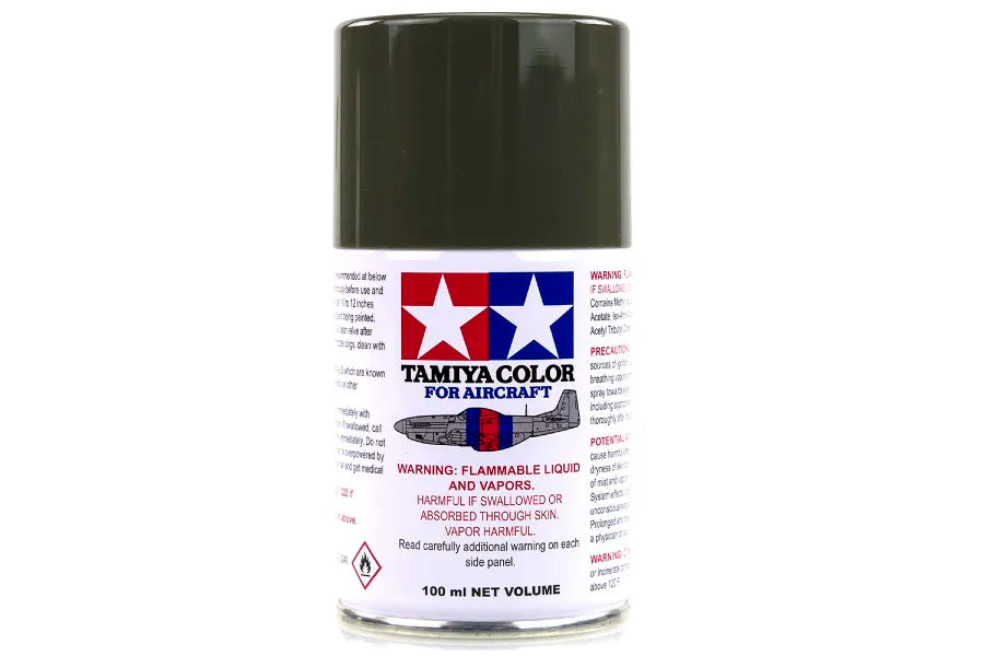 Tamiya - 86530 - AS-30 Dark Green 2 (RAF) Lacquer Spray Paint 100ml