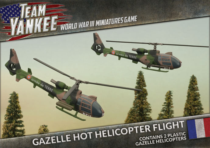 Team Yankee WWIII: NATO - Gazelle HOT Helicopter Flight - TFBX08