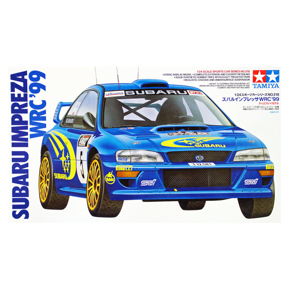 Tamiya 1/24 Subaru Impreza WRC '99 - 24218