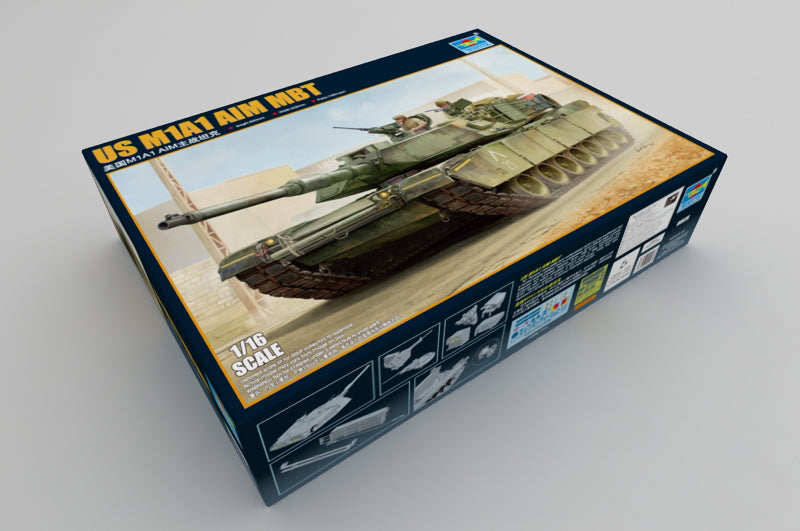 Trumpeter 1/16 US M1A1 AIM MBT *Aus Decal*