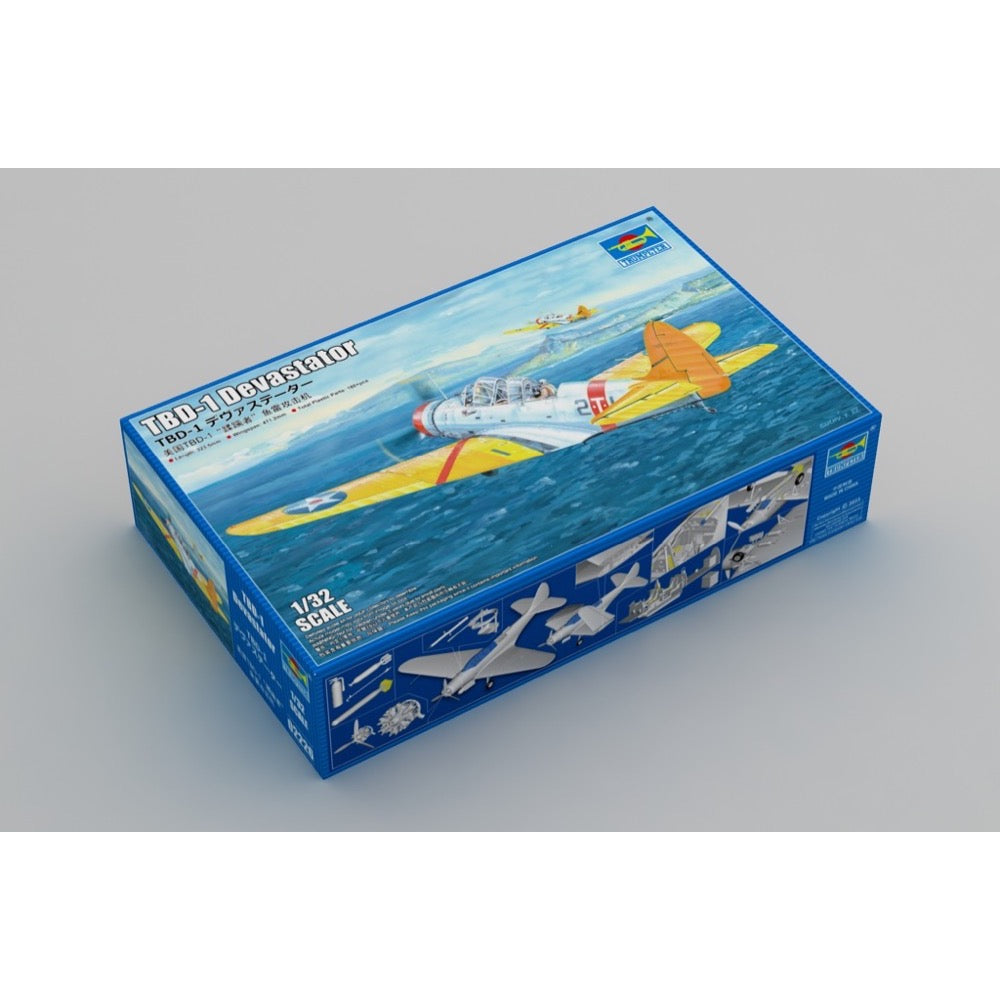 TRUMPETER 02226 MAQUETTE TBD-1 DEVASTATOR 1/32