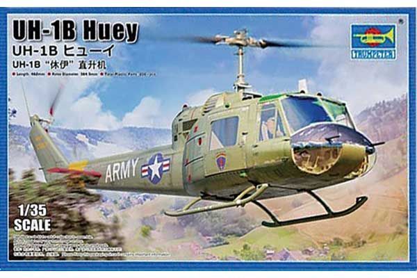 Trumpeter 1/35 UH-1B Huey *Aus Decals* Plastic Model Kit [05111]