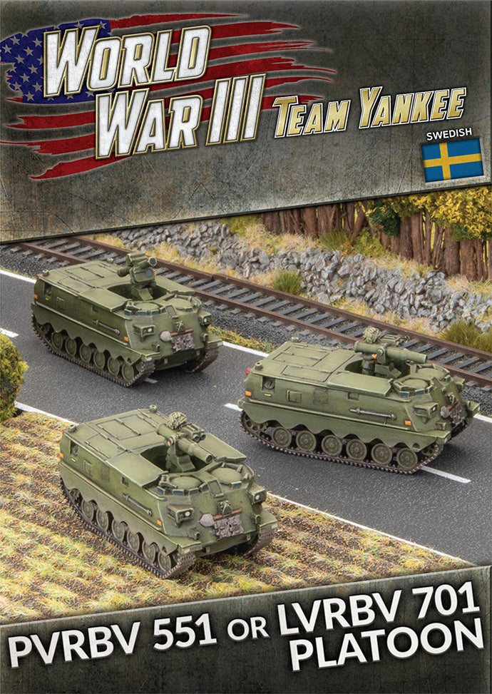 Team Yankee WWIII: Sweden - PVRBV 551 or LVRBV 701 Platoon