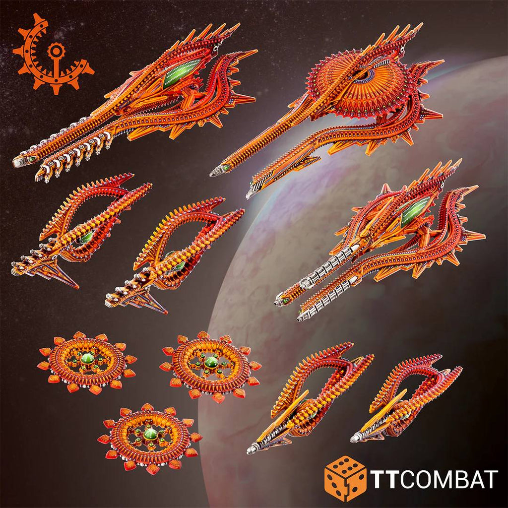 Dropfleet Shaltari Core Ships