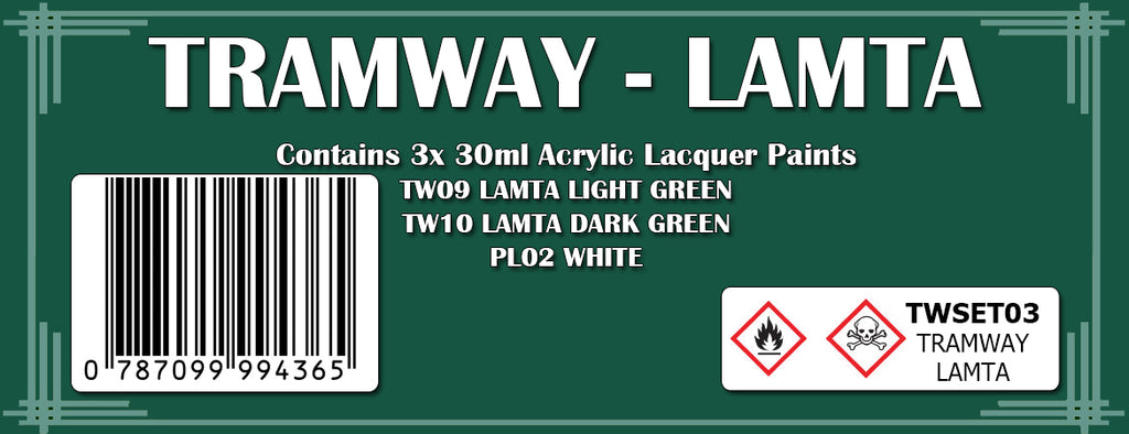 SMS - TWSET03 - Lamta Tram Colour Set