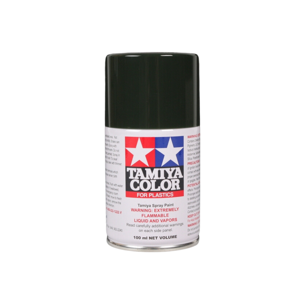 Tamiya - 85002 - TS-2 Dark Green Lacquer Spray Paint 100ml