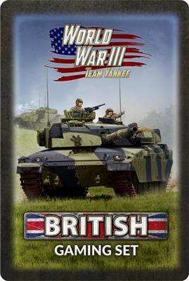 Team Yankee WWIII: British - British Gaming Set - TTK21