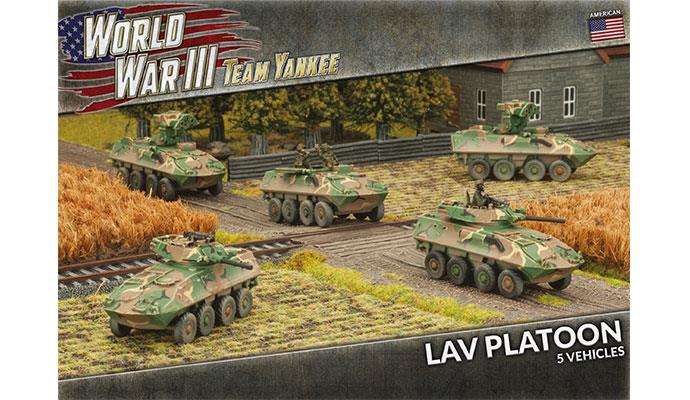 Team Yankee WWIII: LAV Platoon (Plastic) - TUBX16