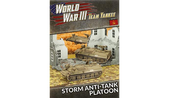 Team Yankee WWIII: Soviet - Storm Anti-tank Platoon (WWIII x3 Tanks) - TSBX15