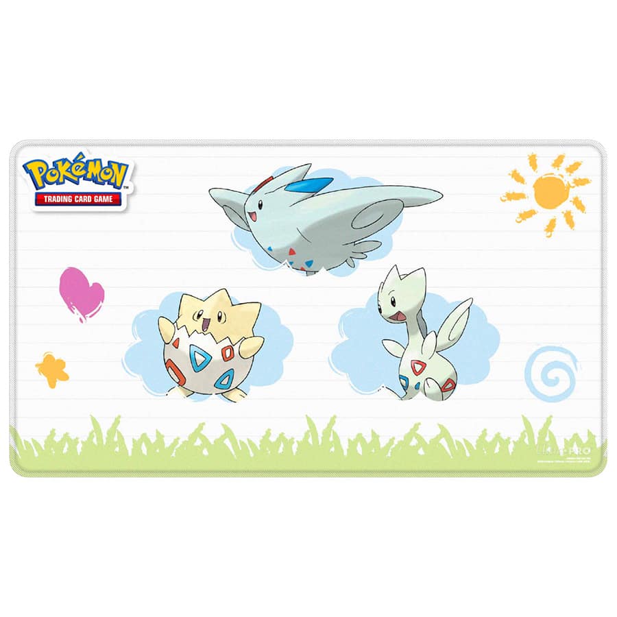Ultra Pro - 16604 - Togepi Evolutions Stitched Playmat for Pokémon