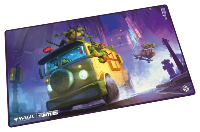 Ultimate Guard: Playmat – MTG: TMNT – Black Uncommon