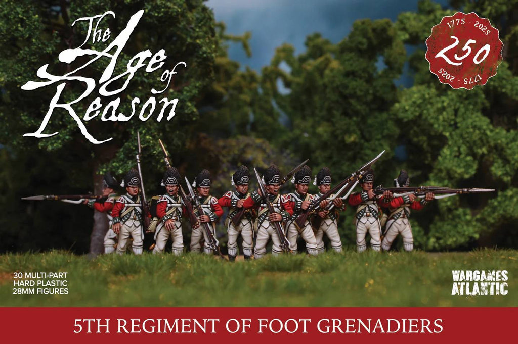 Wargames Atlantic - Age of Reason: 5th Regiment British Grenadiers