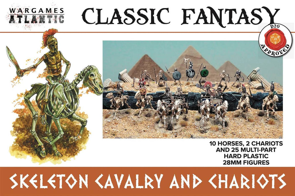 Wargames Atlantic - Skeleton Cavalry and Chariots