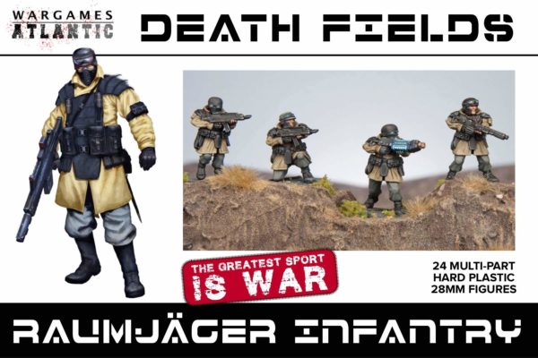 Wargames Atlantic - Death Fields Raumjager Infantry