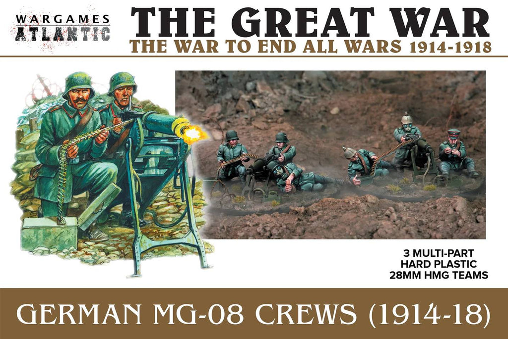 Wargames Atlantic - German MG-08 Crews (1914-1918)
