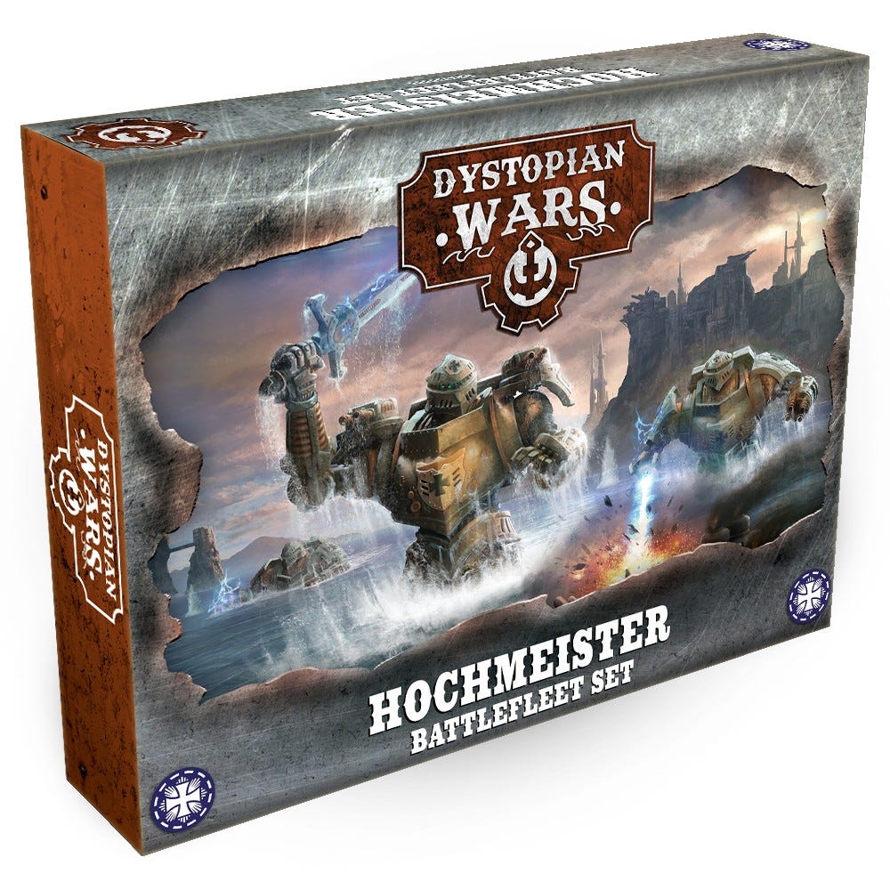 Dystopian Wars: Imperium - Hochmeister Battlefleet Set - DWA250006