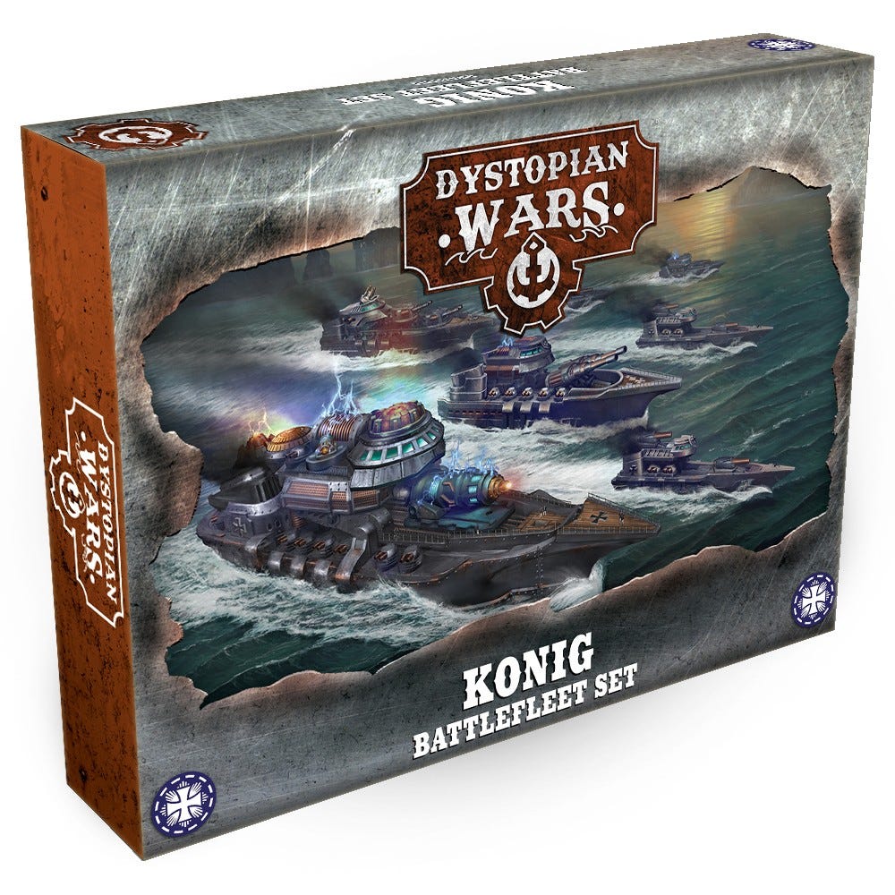 Dystopian Wars: Imperium - Konig Battlefleet Set - DWA250010