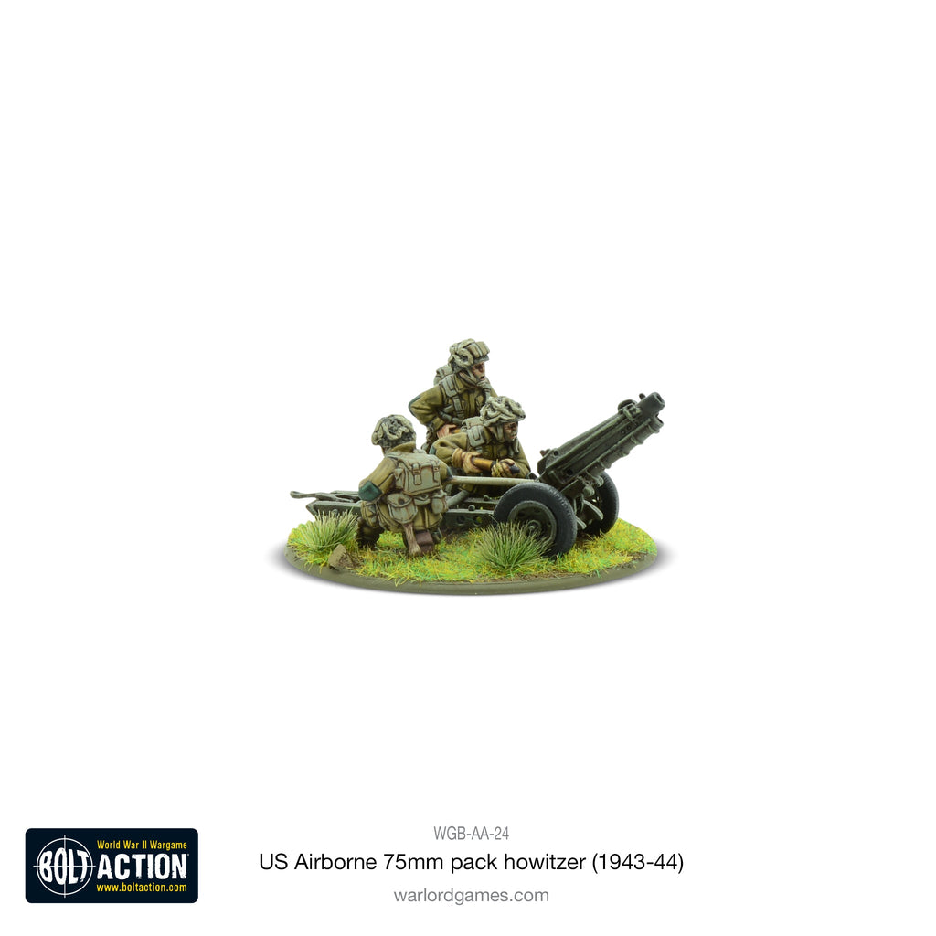 Bolt Action - USA - US Airborne 75mm Pack Howitzer Light Artillery