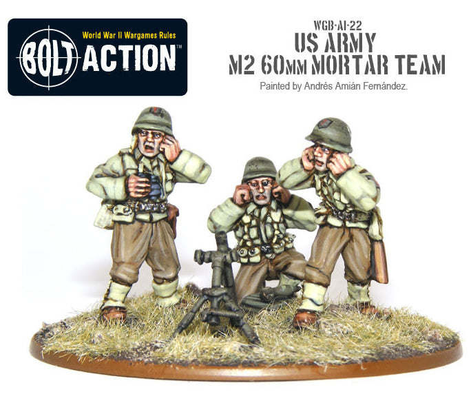 Bolt Action - USA - US Army 60mm mortar team