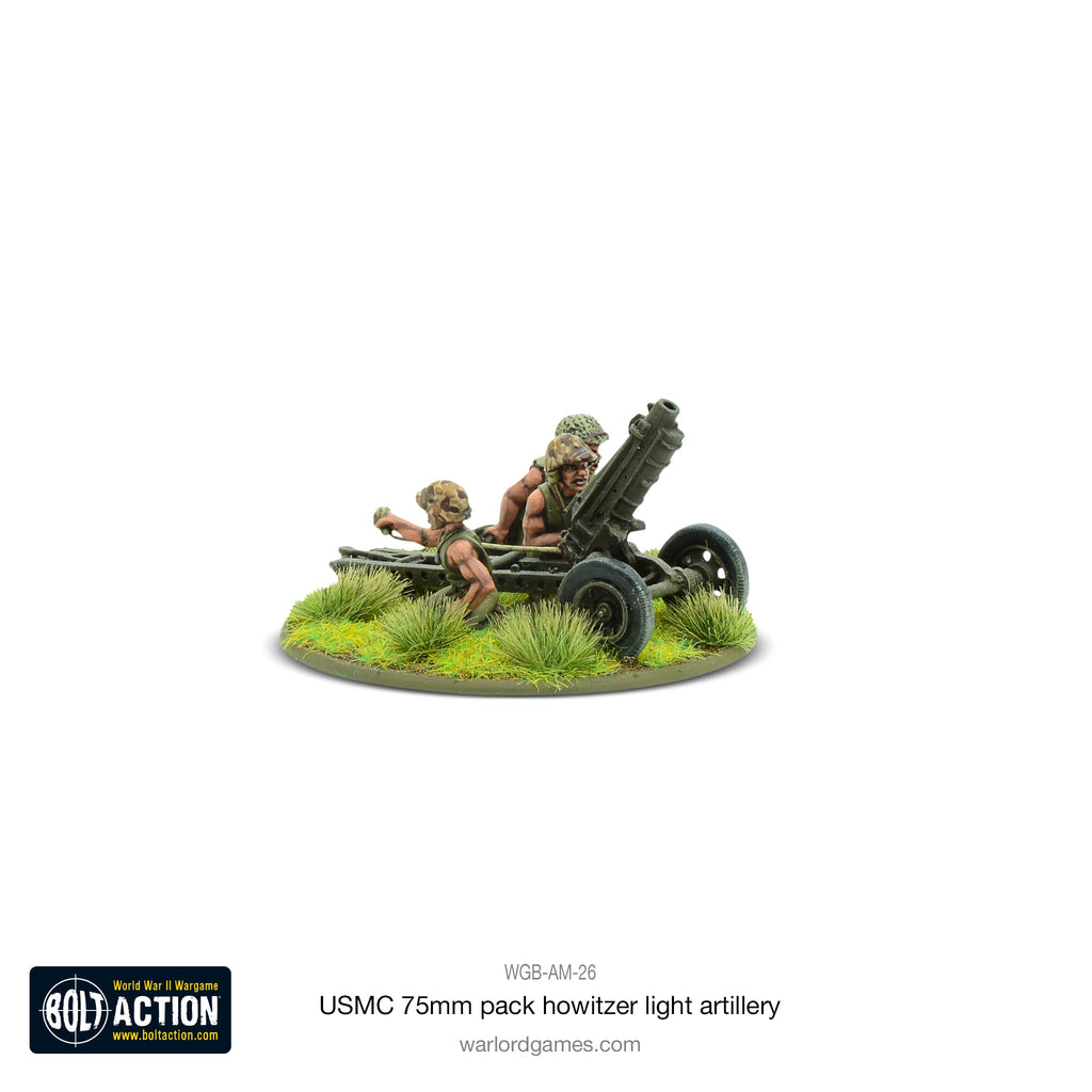 Bolt Action - USMC 75mm pack howitzer light artillery