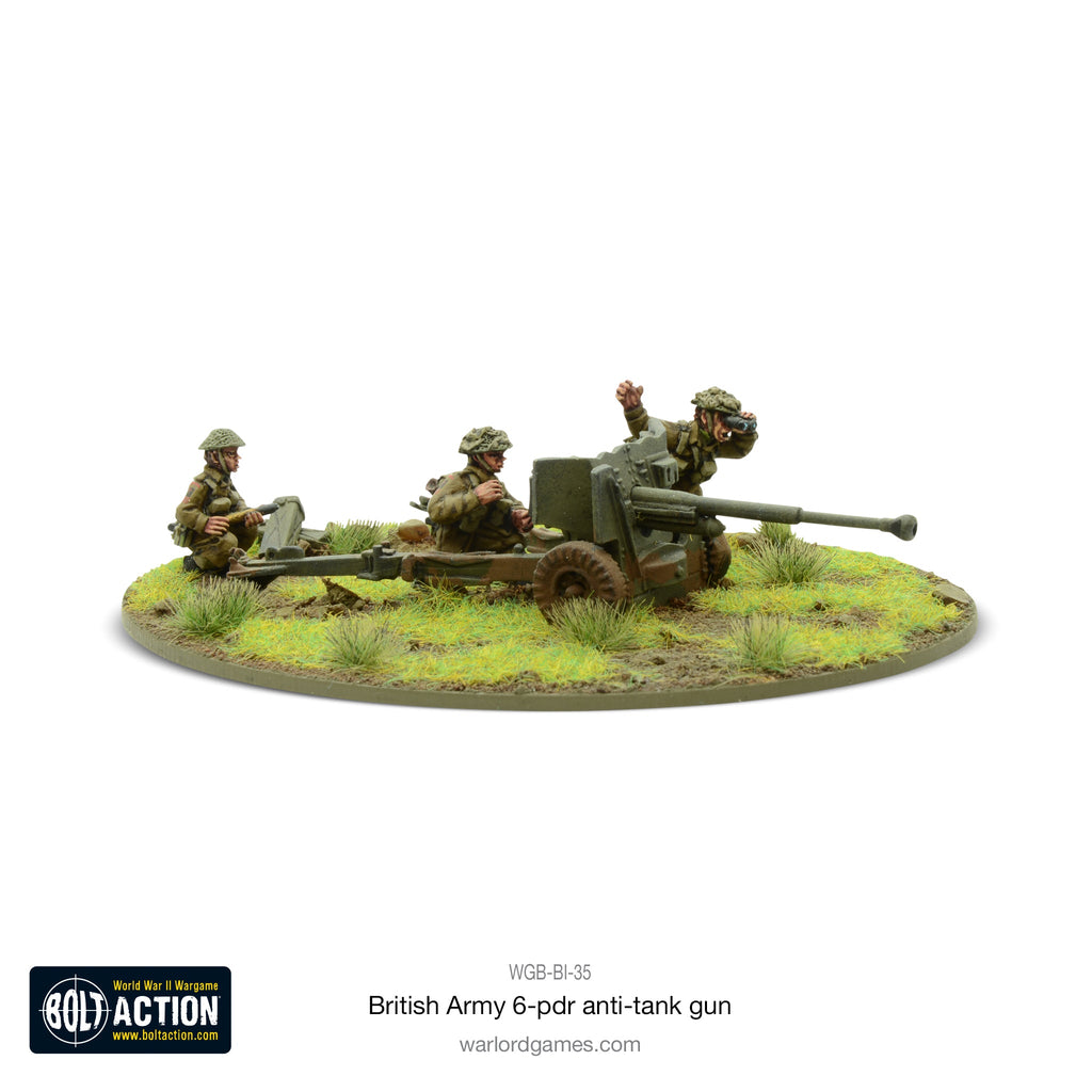 Bolt Action - Great Britain - British Army Six Pounder AT Gun