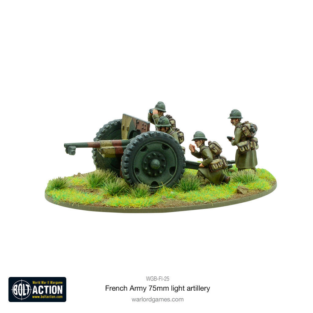 Bolt Action - French  - Early War French 75mm Gun