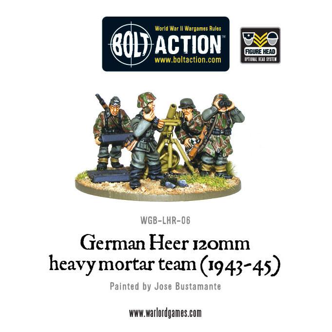 Bolt Action - Germany- Heer 120mm Heavy Mortar