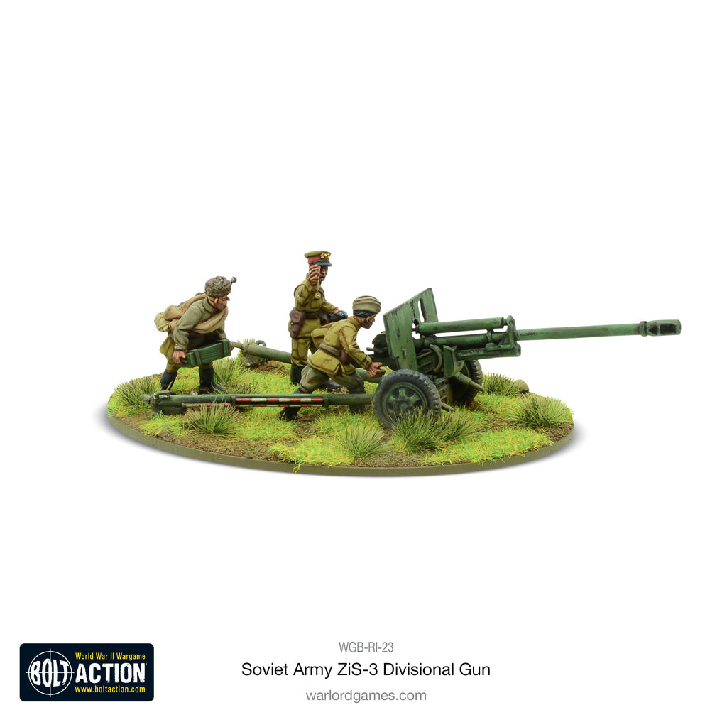 Bolt Action - Soviet Union - Soviet Army Zis 3 Gun