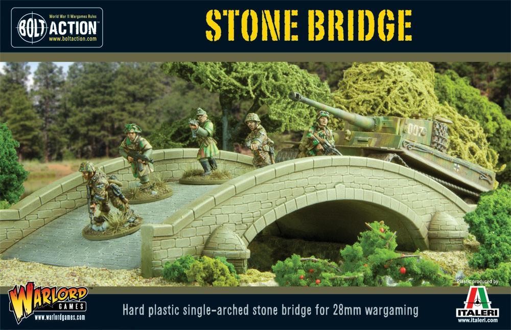 Bolt Action - Terrain - Stone Bridge plastic boxed set