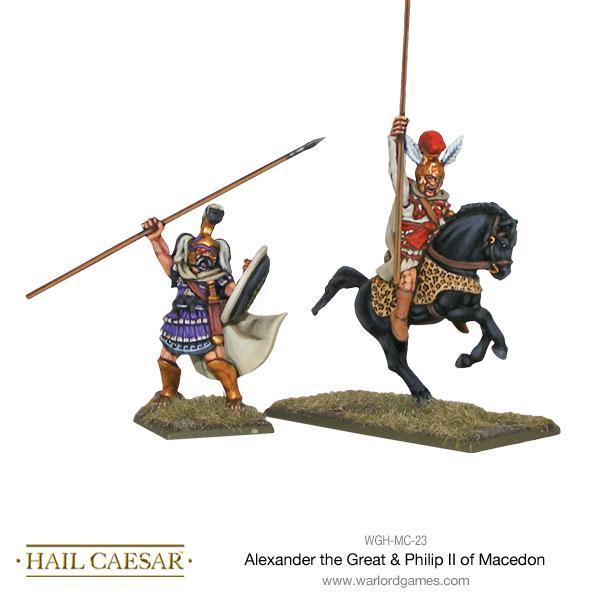 Hail Caesar - Alexander the Great & Philip II of Macedon - WGH-MC-23