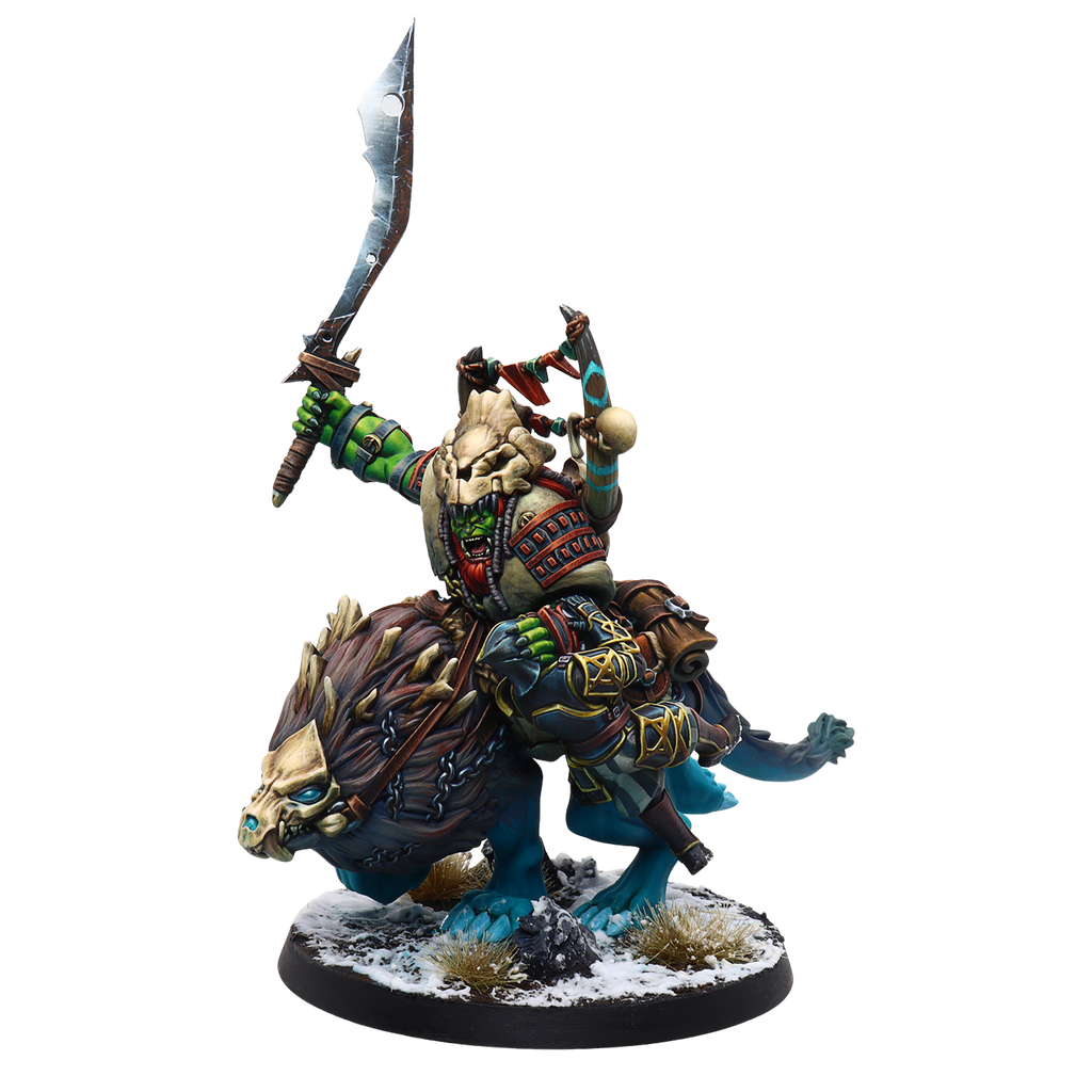 Warcrow - Northern Tribes: Mounted Wrathmane