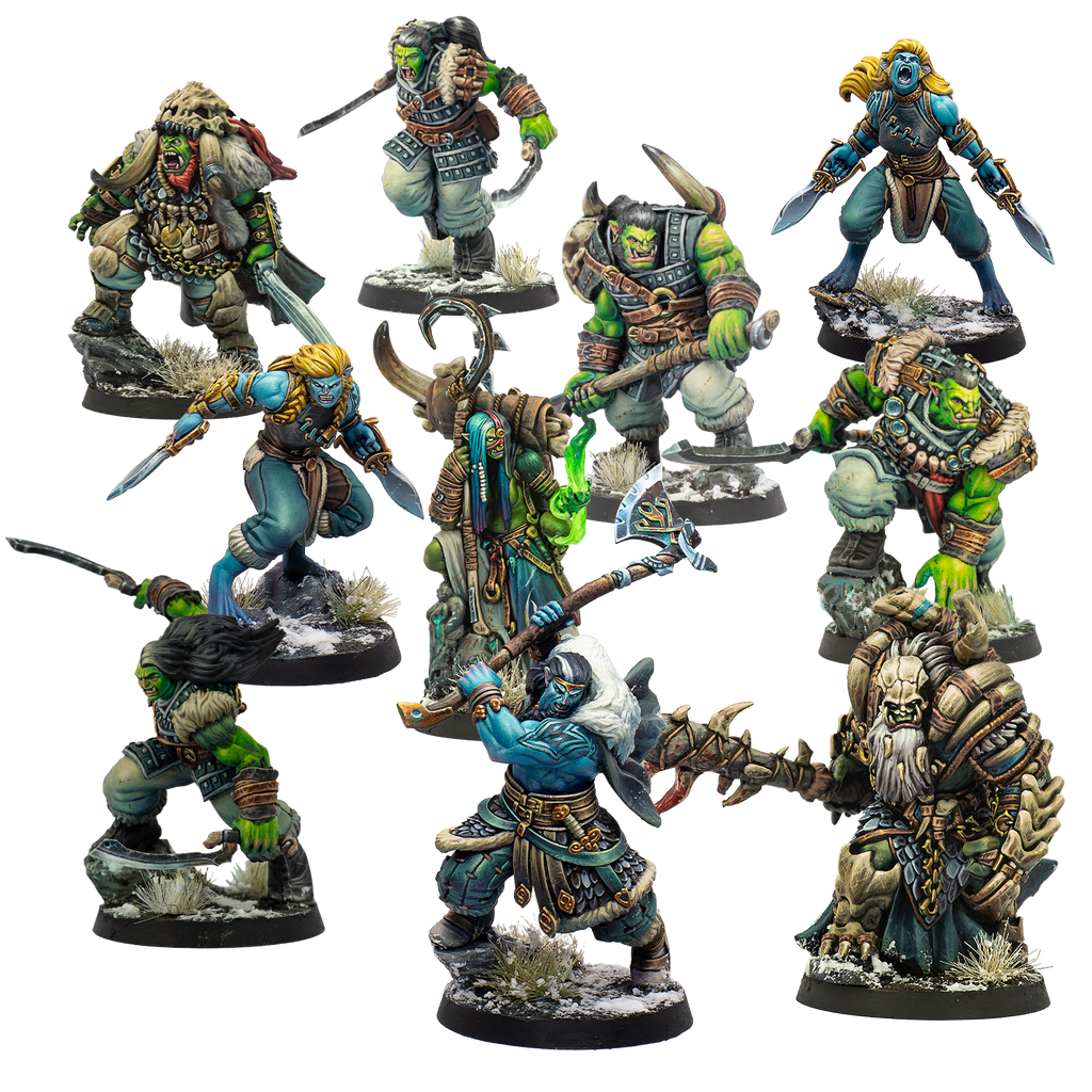 Warcrow - Northern Tribes: Action Pack