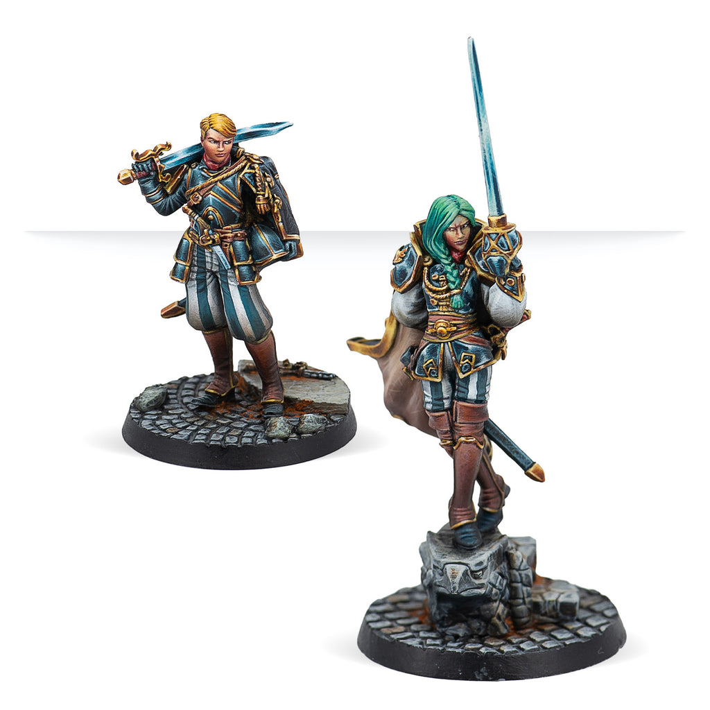 Warcrow - Hegemony - Black Legion Officers