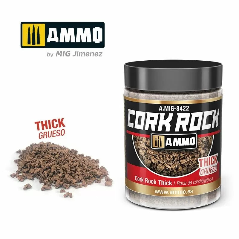 Ammo by MIG - 8422 - Dioramas - Terraform Cork Rock - Thick 100ml