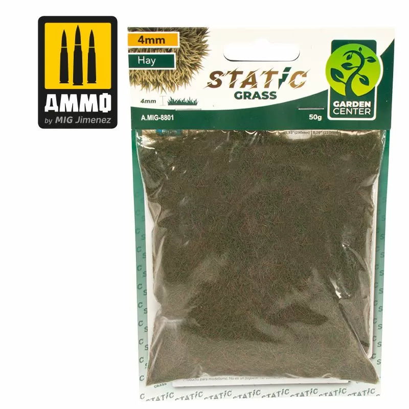 Ammo by MIG Dioramas - Static Grass - Hay – 4mm - A.MIG-8801