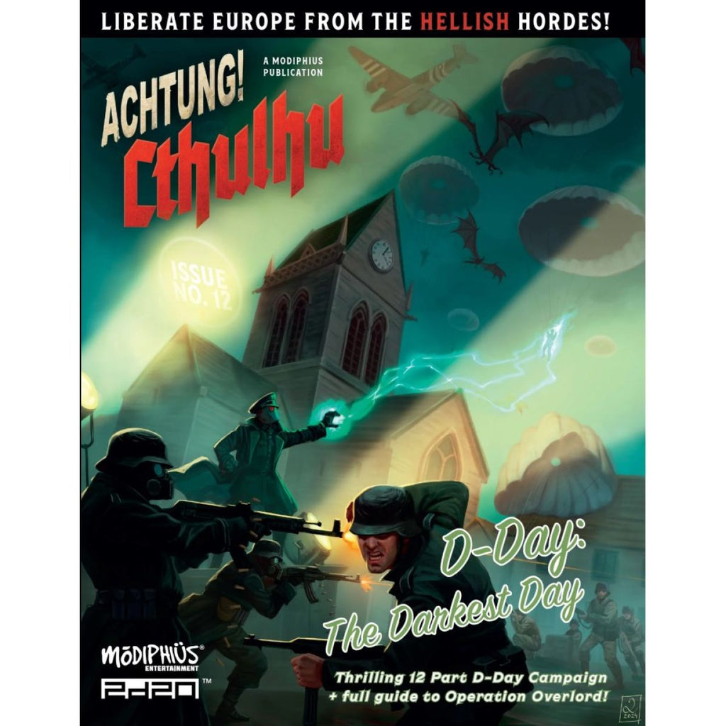 Achtung! Cthulhu RPG 2d20 - D-Day: The Darkest Day