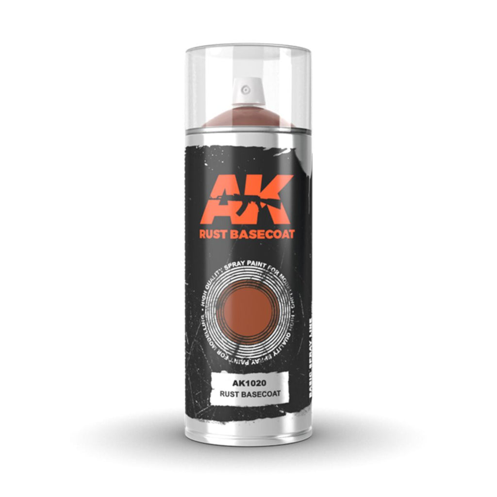 Ak Interactive - AK1020 - Aerosol Spray Primer -  Rust Basecoat - Spray 150ml