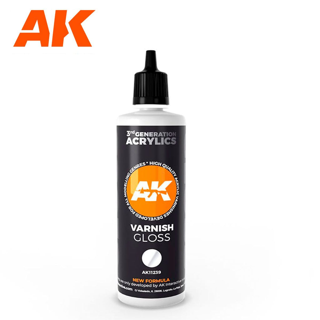 AK Interactive - 3 Gen Varnish - Gloss Varnish 100 ml AK11239