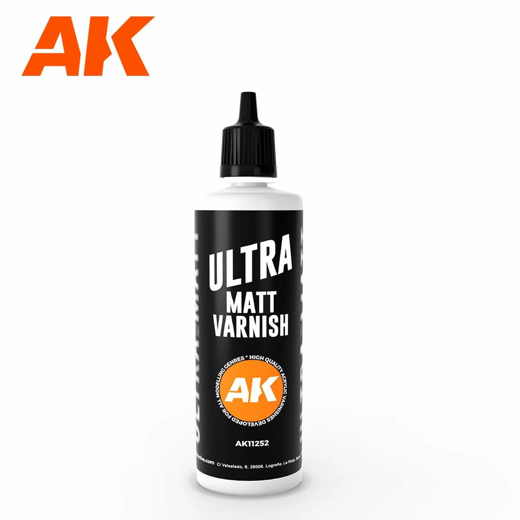 AK Interactive 3Gen Varnish - Ultra Matt Varnish 100ml - AK11252