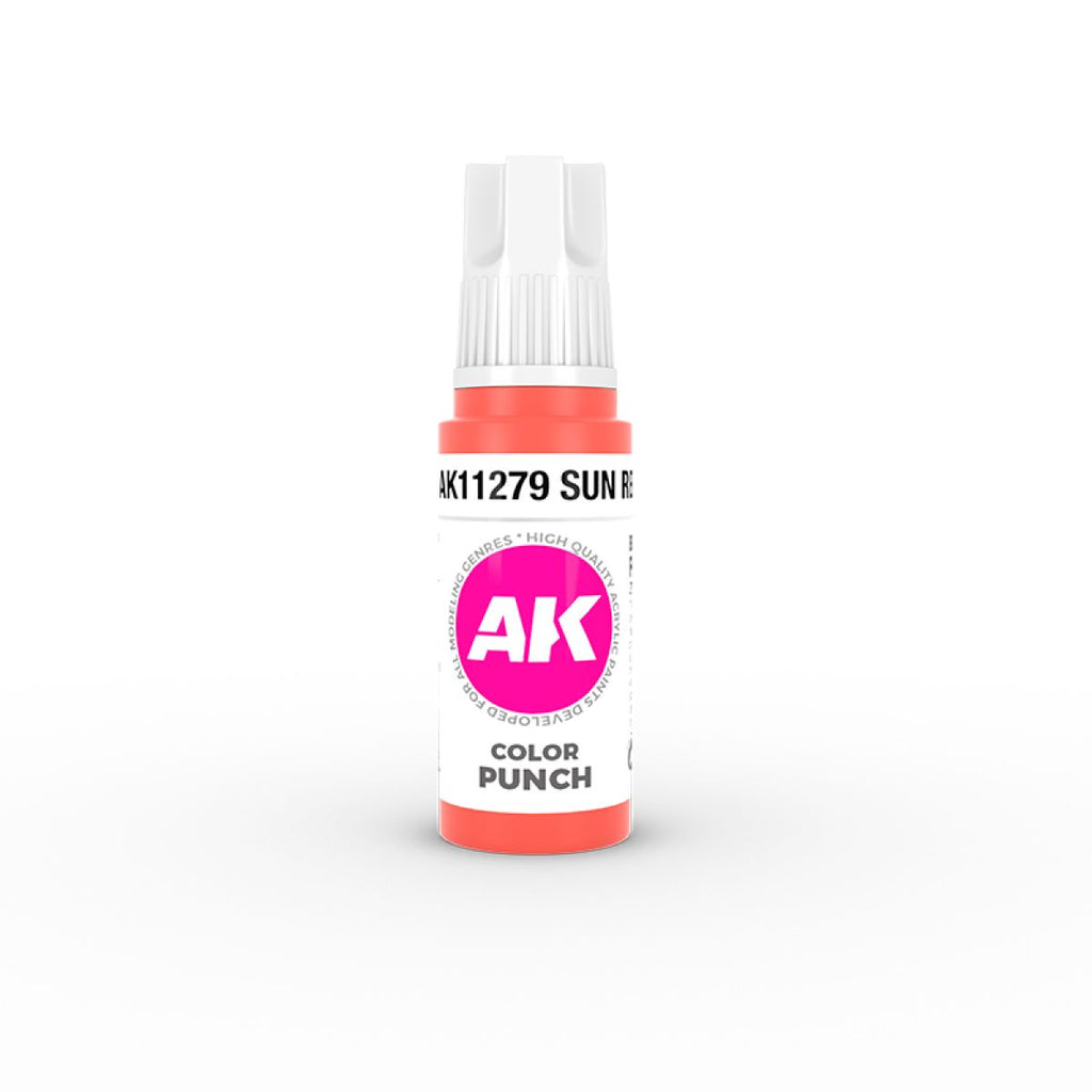 AK Interactive - AK11279   -  Colour Punch - Sun Red 17 ml