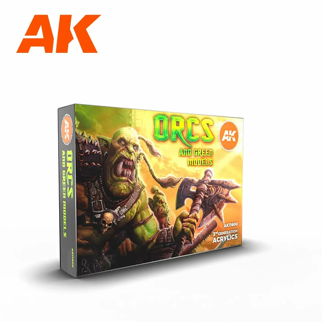 AK Interactive 3Gen Sets - Orcs And Green Creatures - AK11600