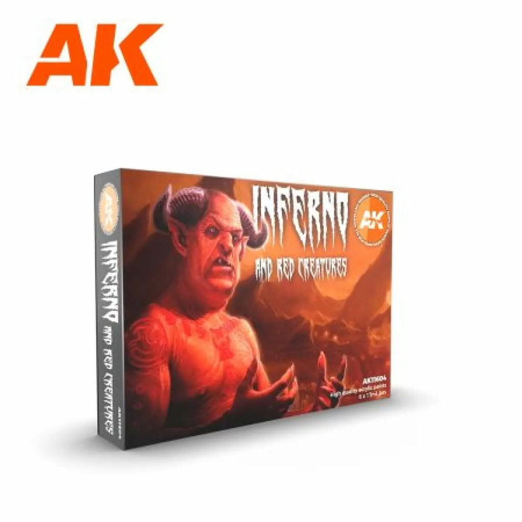 AK Interactive 3Gen Sets - Inferno And Red Creatures - AK11604