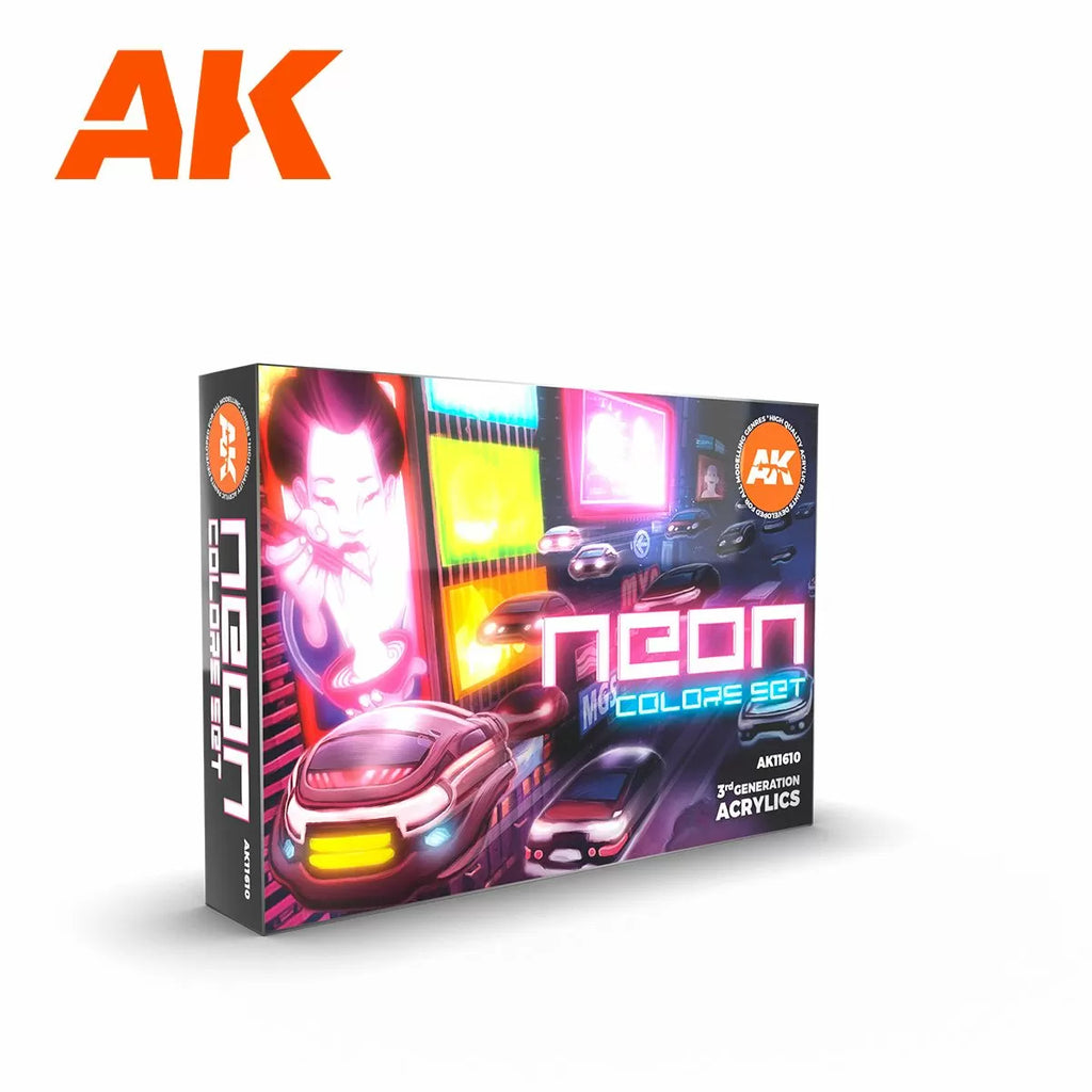 AK Interactive 3Gen Sets - Neon Colors - AK11610