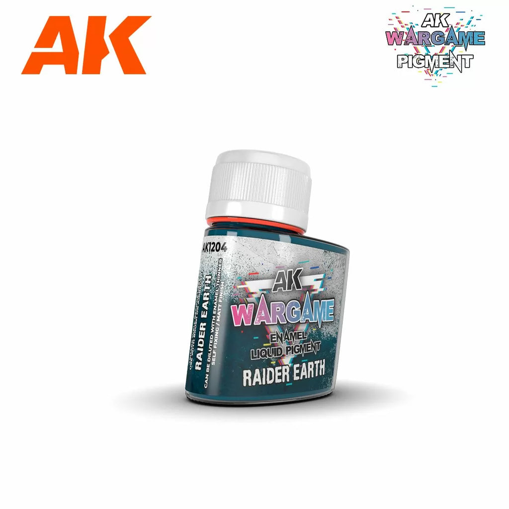 AK Interactive Wargame Enamel Liquid Pigments - Raider Earth 35 ml - AK1204
