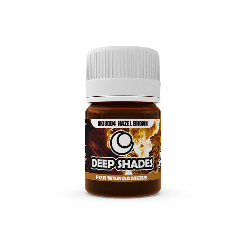 AK Interactive - AK13004 - Deep Shades - Hazel Brown 30ml